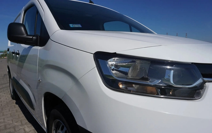 Toyota Proace City cena 46371 przebieg: 143533, rok produkcji 2020 z Uniejów małe 497